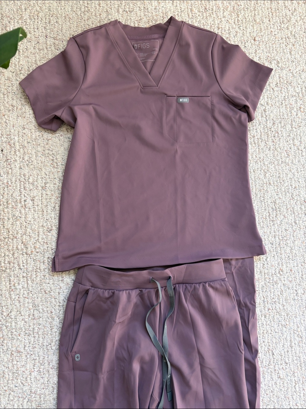 Figs FORMx Scrub Set in Plum
